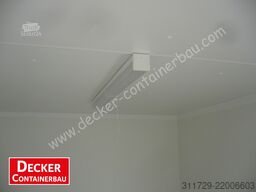 Decker Containerbau Bürocontainer 20ft, auf ABR, sofort