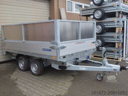 SARIS 2700 Kg Heckkipper 306x184x90 Schienen