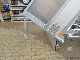 SARIS 2700 Kg Heckkipper 306x184x90 Schienen