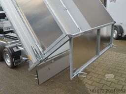 SARIS 2700 Kg Heckkipper 306x184x90 Schienen