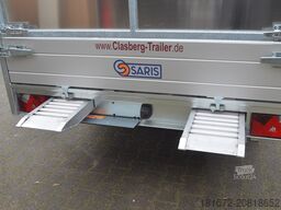 SARIS 2700 Kg Heckkipper 306x184x90 Schienen