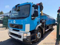Volvo FE 240 - 19T PRITSCHE + KRAN HMF 1560 K4 + RADI...