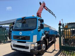 Volvo FE 240 - 19T PRITSCHE + KRAN HMF 1560 K4 + RADI...
