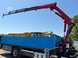 Volvo FE 240 - 19T PRITSCHE + KRAN HMF 1560 K4 + RADI...