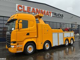 Scania R730 V8 8x4 Euro 6 Retarder Recovery truck Just...