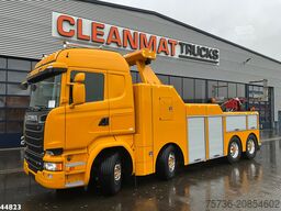 Scania R730 V8 8x4 Euro 6 Retarder Recovery truck Just...
