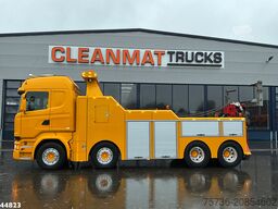 Scania R730 V8 8x4 Euro 6 Retarder Recovery truck Just...