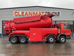 Mercedes-Benz Actros 4141 8x4 RVS Naaktgeboren drogestoffen J...