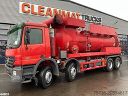 Mercedes-Benz Actros 4141 8x4 RVS Naaktgeboren drogestoffen J...
