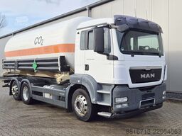 MAN gas tank ADR truck for carbon dioxide