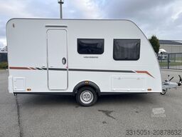 WEINSBERG CaraCito 390 QD 1350kg+Dusche+Steckdosen-Paket