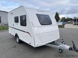 WEINSBERG CaraCito 390 QD 1350kg+Dusche+Steckdosen-Paket