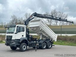 MAN TGS 33.440 6x6 /3-Seiten- Kipper / HIAB 228-4