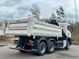 MAN TGS 33.440 6x6 /3-Seiten- Kipper / HIAB 228-4
