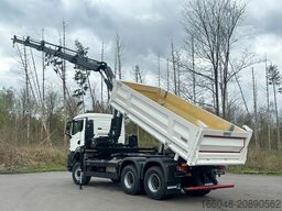 MAN TGS 33.440 6x6 /3-Seiten- Kipper / HIAB 228-4