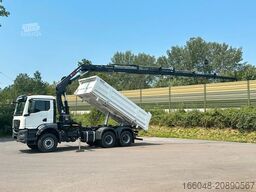 MAN TGS 33.440 6x4 /3-Seiten- Kipper / HIAB 228-6