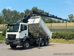 MAN TGS 33.440 6x4 /3-Seiten- Kipper / HIAB 228-6