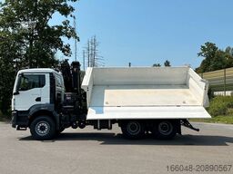 MAN TGS 33.440 6x4 /3-Seiten- Kipper / HIAB 228-6