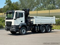 MAN TGS 33.440 6x4 /3-Seiten- Kipper /  HIAB 228-6
