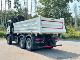 MAN TGS 33.440 6x4 /3-Seiten- Kipper / HIAB 228-6