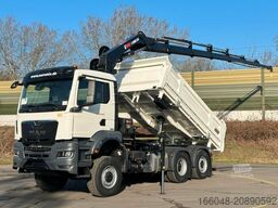 MAN TGS 28.440 6x4-4/3-Seiten- Kipper / Hiab 228-6