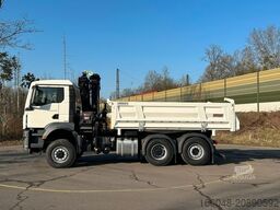 MAN TGS 28.440 6x4-4/3-Seiten- Kipper / Hiab 228-6