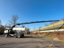 MAN TGS 28.440 6x4-4/3-Seiten- Kipper / Hiab 228-6