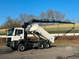 MAN TGS 28.440 6x4-4/3-Seiten- Kipper / Hiab 228-6
