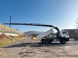 MAN TGS 28.440 6x4-4/3-Seiten- Kipper / Hiab 228-6