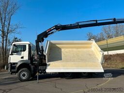 MAN TGS 28.440 6x4-4/3-Seiten- Kipper / Hiab 228-6