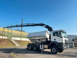 MAN TGS 28.440 6x4-4/3-Seiten- Kipper / Hiab 228-6