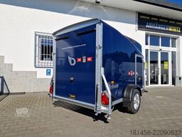Cheval Liberté Polycargo C 300 Koffer aerodynamisch Alufelgen Seitentür royalblau