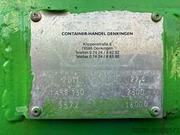  Abroll-Container 22,4m³ aus Stahl Portaltüren
