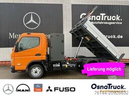 MITSUBISHI 3C15 Hinterkipper + Box Klima,AHK 3,5t,Diff.-Sp.