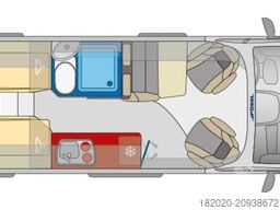 PÖSSL Trenta 640 Plus MAXI CHASSIS, 140 PSAUTOMATIK