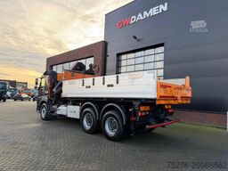 Volvo FMX 460 6x4 3 zijdige Kipper/ Hiab 288 E-6,Winc...