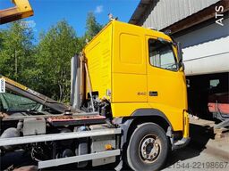 Volvo Fh540 8x4 plow rigged hook truck w/ 22T hook, two