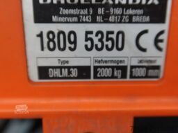 Volvo FE Bak+Klep Dhollandia 2.000 kg 4x2. New tacho...