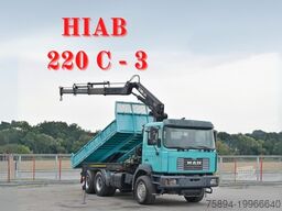 MAN 27-314 * HIAB 220 C - 3 + FUNK * 6x4