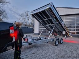 Brian James Trailers 526-4020 400x200x30cm Tandem elektro Kipper Stahl 3500kg verfügbar