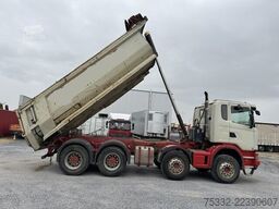 SCANIA G 440 Mulde 8x4 blatt AP hydr Heckklappe