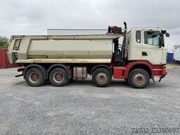SCANIA G 440 Mulde 8x4 blatt AP hydr Heckklappe