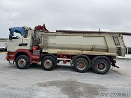 SCANIA G 440 Mulde 8x4 blatt AP hydr Heckklappe