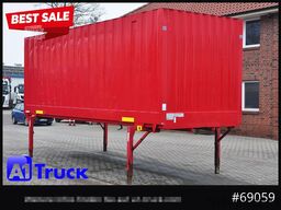 KRONE BDF 7,45 Wechselbrücke  Koffer, Zurrösen in den Seitenwänden