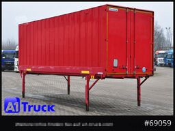 KRONE BDF 7,45 Wechselbrücke  Koffer, Zurrösen in den Seitenwänden