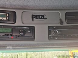 Mercedes-Benz 1824 Kipper Kran, Edelstahlaufbau Tierentsorgung