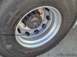 Mercedes-Benz 1824 Kipper Kran, Edelstahlaufbau Tierentsorgung