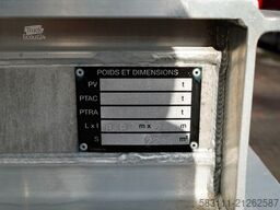 BENALU WYWROTKA / 27 m3 / ALUMINIOWA / O? PODNOSZONA /