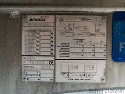 BENALU WYWROTKA / 27 m3 / ALUMINIOWA / O? PODNOSZONA /