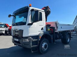 MAN TGM 18.320 4x4 Meiller Trigenius FASSI F135
